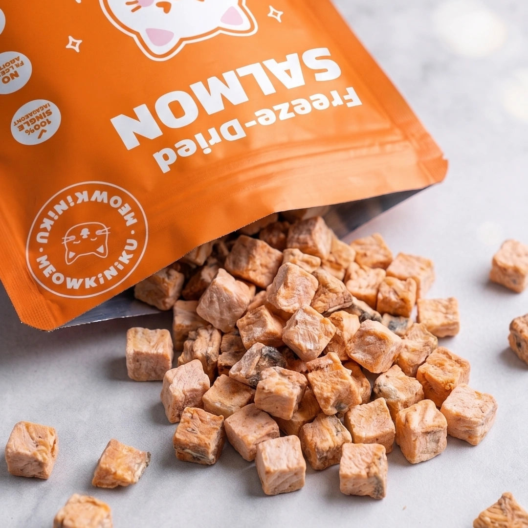 Meowkiniku by Freeze Dried Wild Caught Salmon